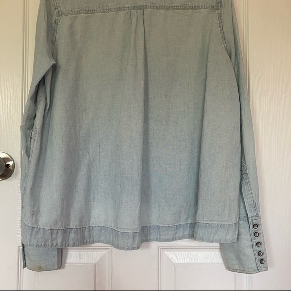 Free People Linen Blend Top - Picture 11 of 14